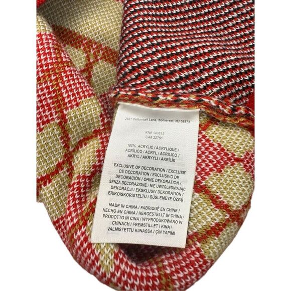 NFL San Francisco 49ers Men’s Large Busy Block Ugly Christmas Sweater Red & Gold - Picture 7 of 8